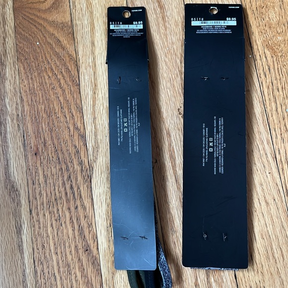 Victoria's Secret Pink Reflective Grey Headband and ultimate headband nwt - Picture 8 of 15